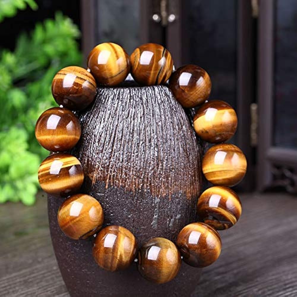 Tiger eye bracelet which hand Clearance