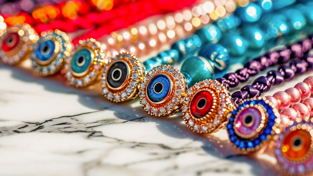 Evil eye bracelet color meaning store