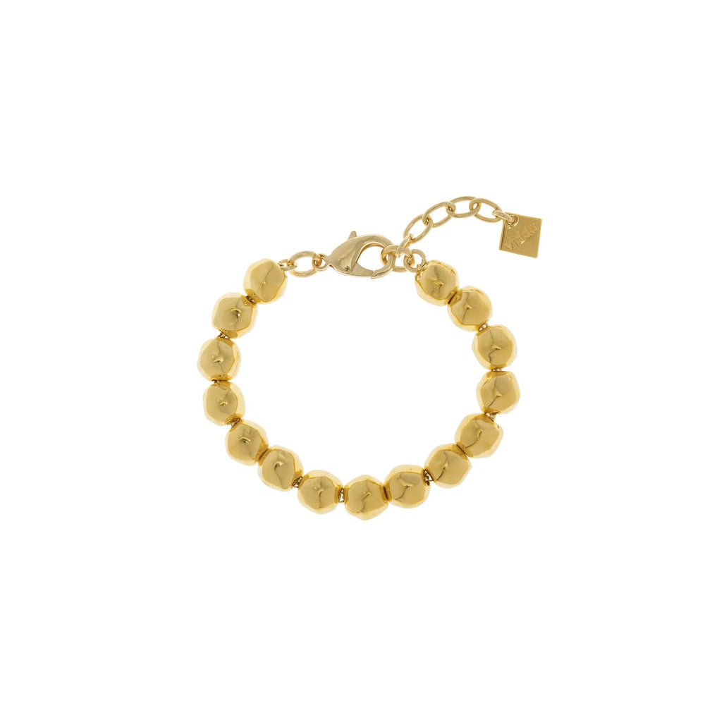 Gold Ball Chain Bracelet, Gold Ball Bracelet, ball beads chain bracelet