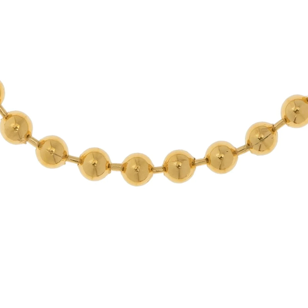 Gold Ball Chain Bracelet, Gold plated small-ball chain bracelet